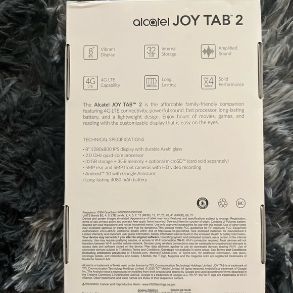 Alcatel joy 2 tablet- Brand New - Picture 2 of 3